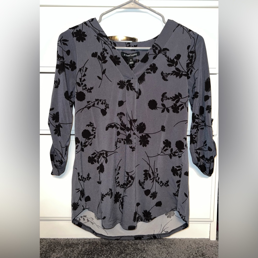 41 Hawthorn Kiana Roll Tab Knit Top